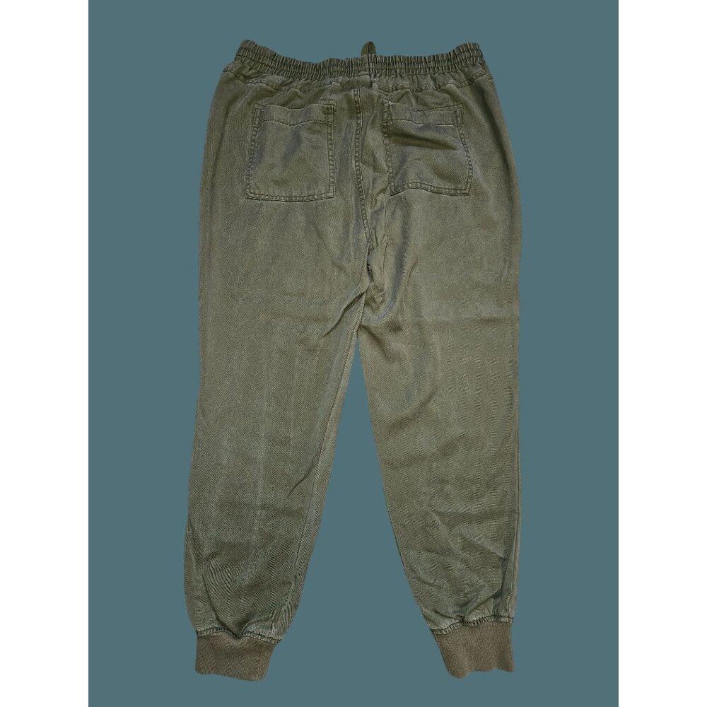 Kut From The Kloth Utility High Rise Jogger Green Women Size M - Picture 2 of 8